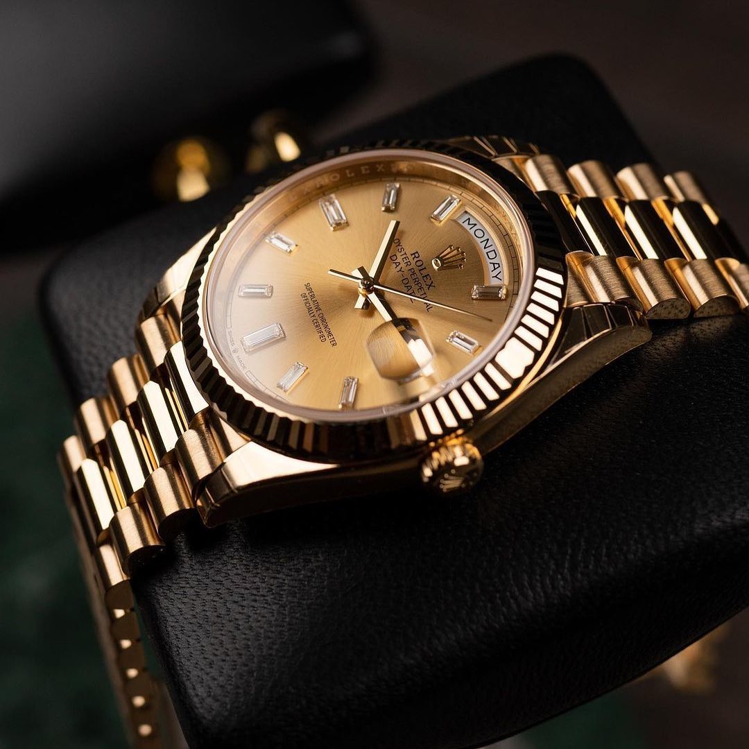 228238 DAY-DATE 40 YELLOW GOLD