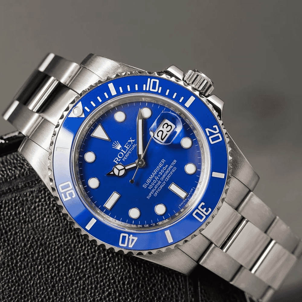 Rolex Submariner Date White Gold Men's Watch 116619LB