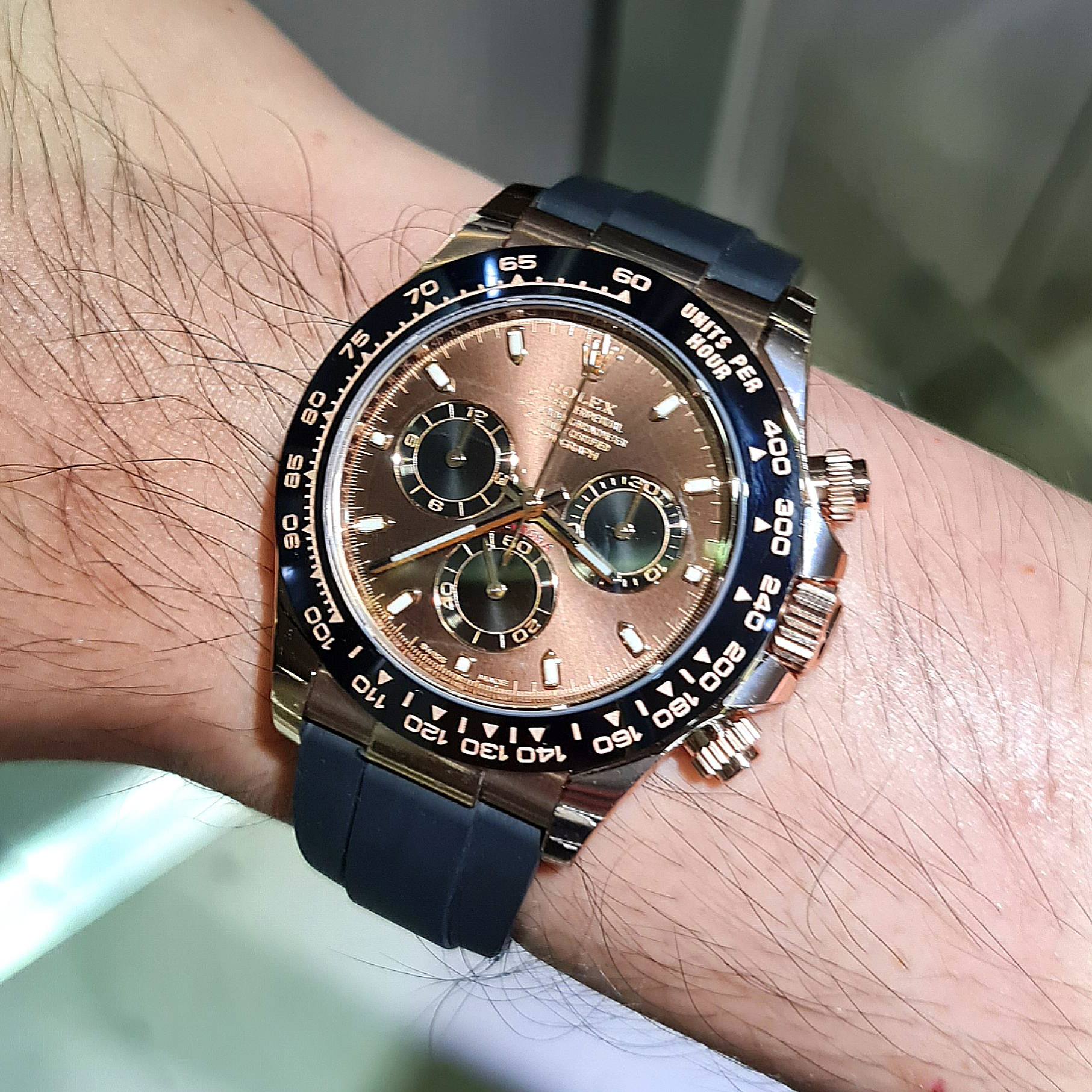 Cosmograph Daytona Everose Gold Oysterflex M116515LN-0041