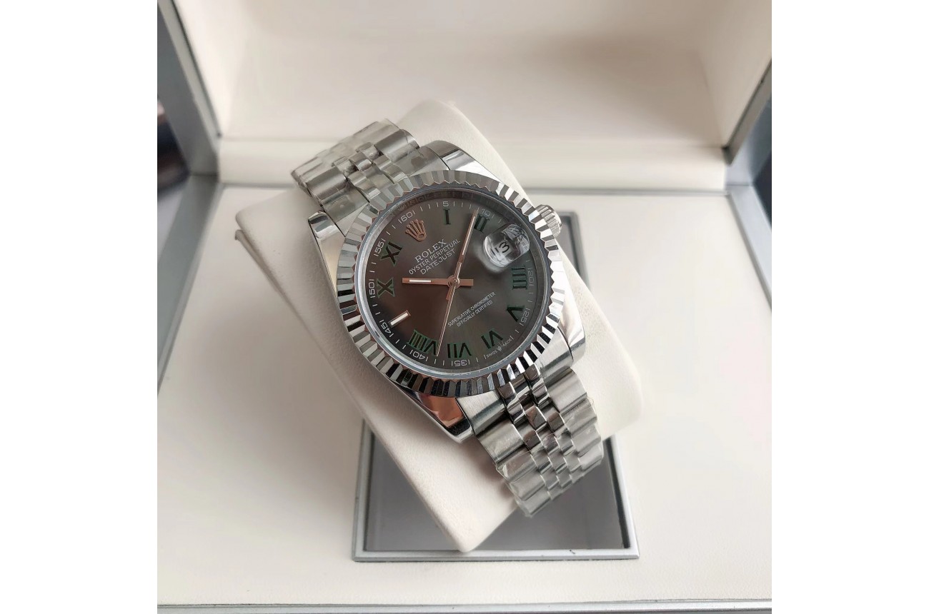 Rolex Datejust 36/28mm SS/SS Jub Grey/Rmn