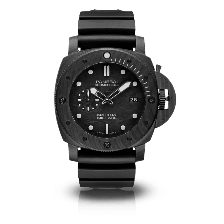 Submersible Full Black Marina Militare Carbotechβ’ 47mm