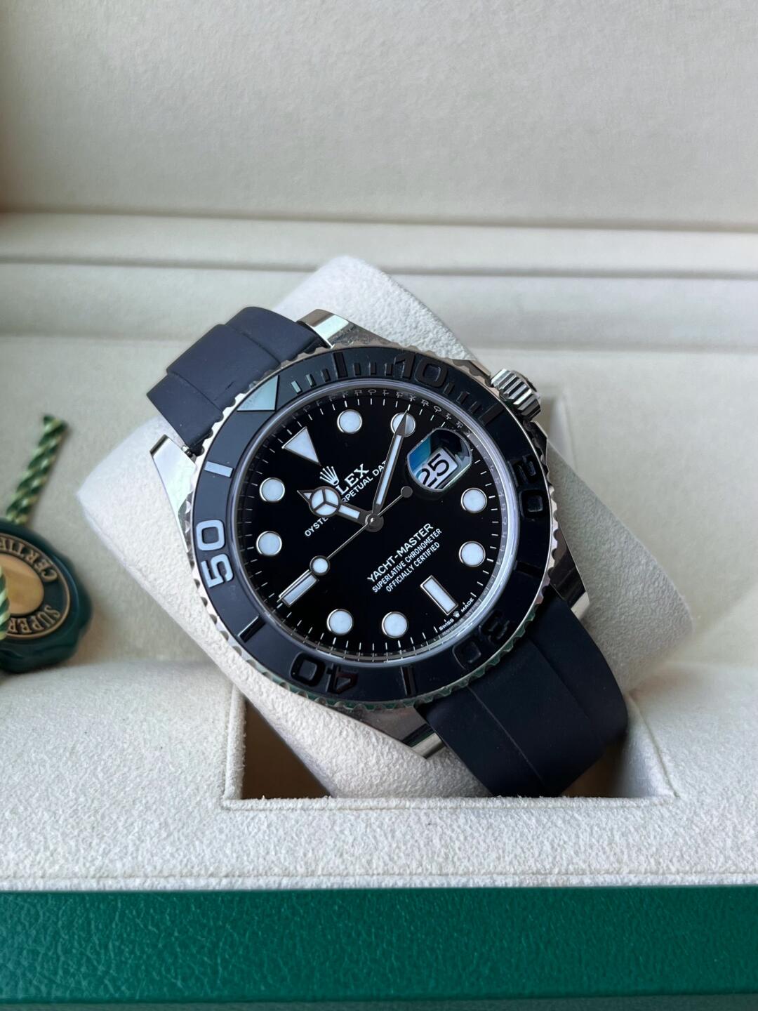 Rolex Yacht-Master Black Ceramic Bezel 42mm 226659-0002