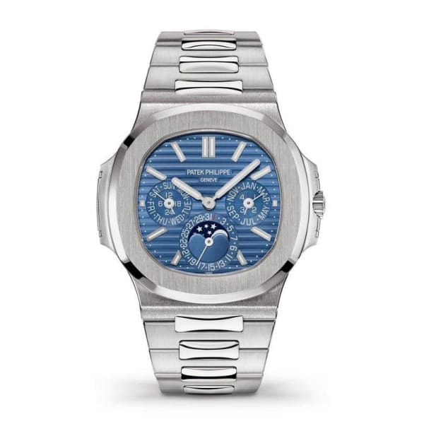 π₯π₯Best selling specialsπ₯π₯Patek Philippe Nautilus White Gold 5740-1G-001 with Blue Sunburst dial