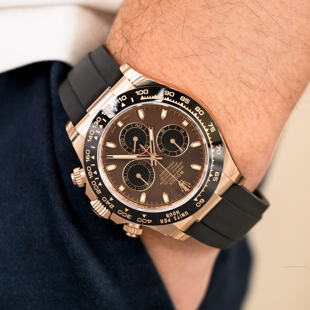 Cosmograph Daytona Everose Gold Oysterflex M116515LN-0041