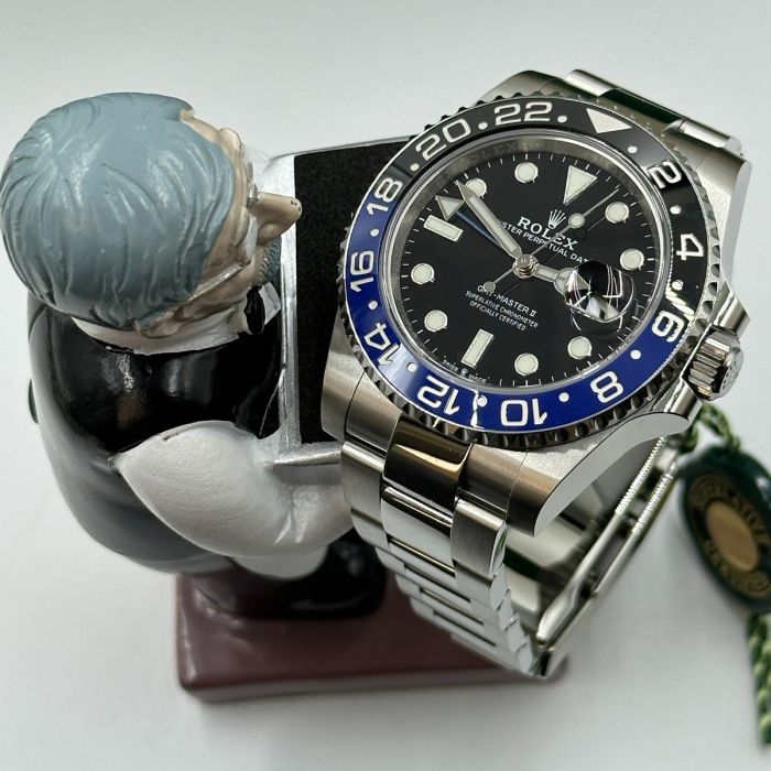 Rolex GMT Master ll Batman Oyster Bracelet Men's Watch M126710BLNR-0003