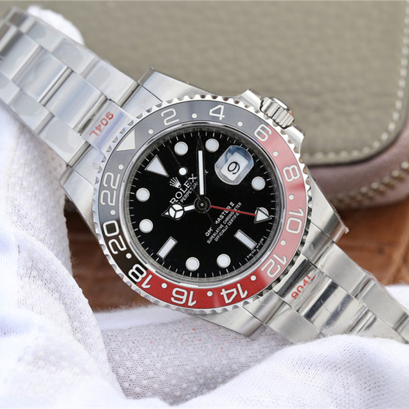 Rolex GMT-Master II Coke Black Dial Men's Watch 16710