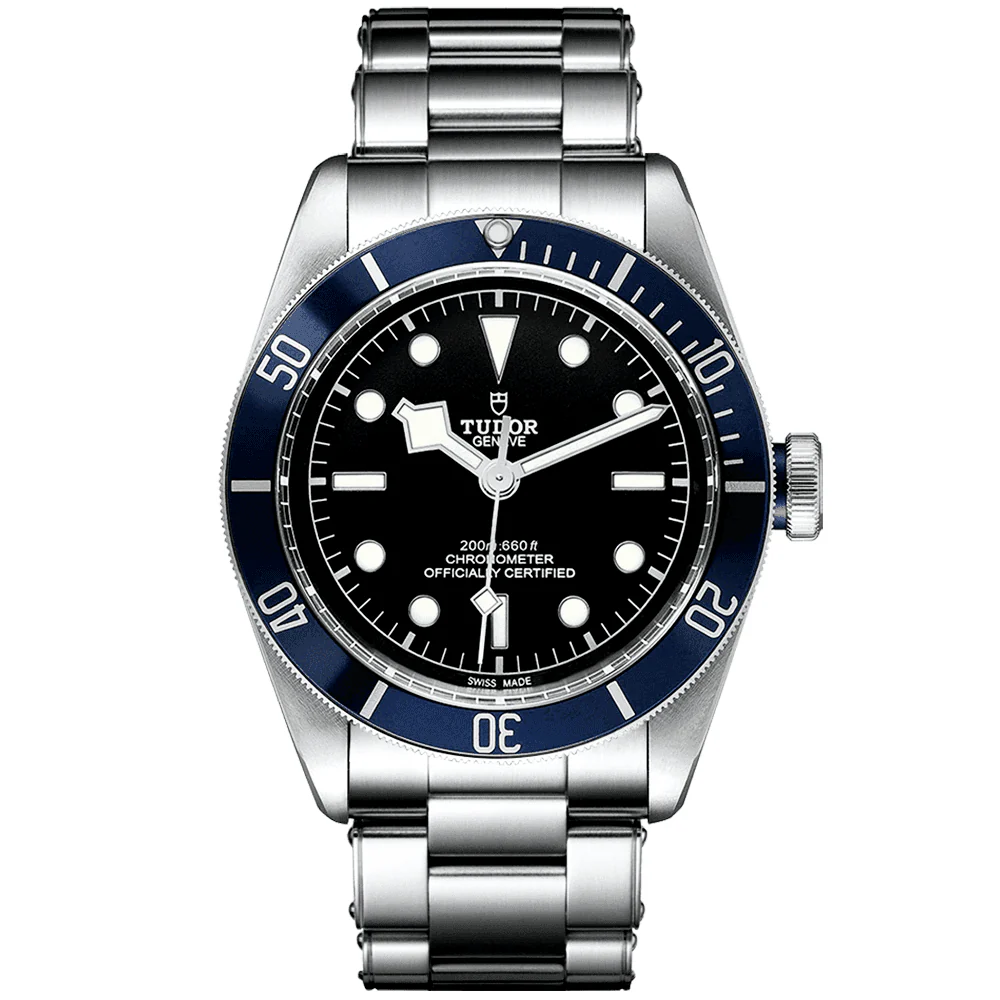 Black Bay 41mm Black Dial & Blue Bezel Men's Automatic Bracelet Watch