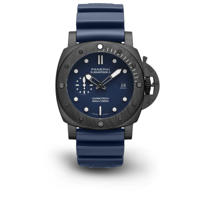 Submersible QuarantaQuattro Carbotechβ’ Blu Abisso 44mm
