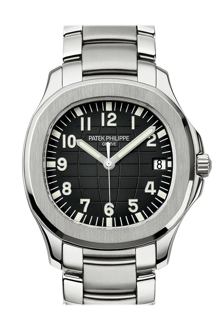 Patek Philippe Aquanaut Automatic Black Dial Steel Men’s Watch 5167/1A-001