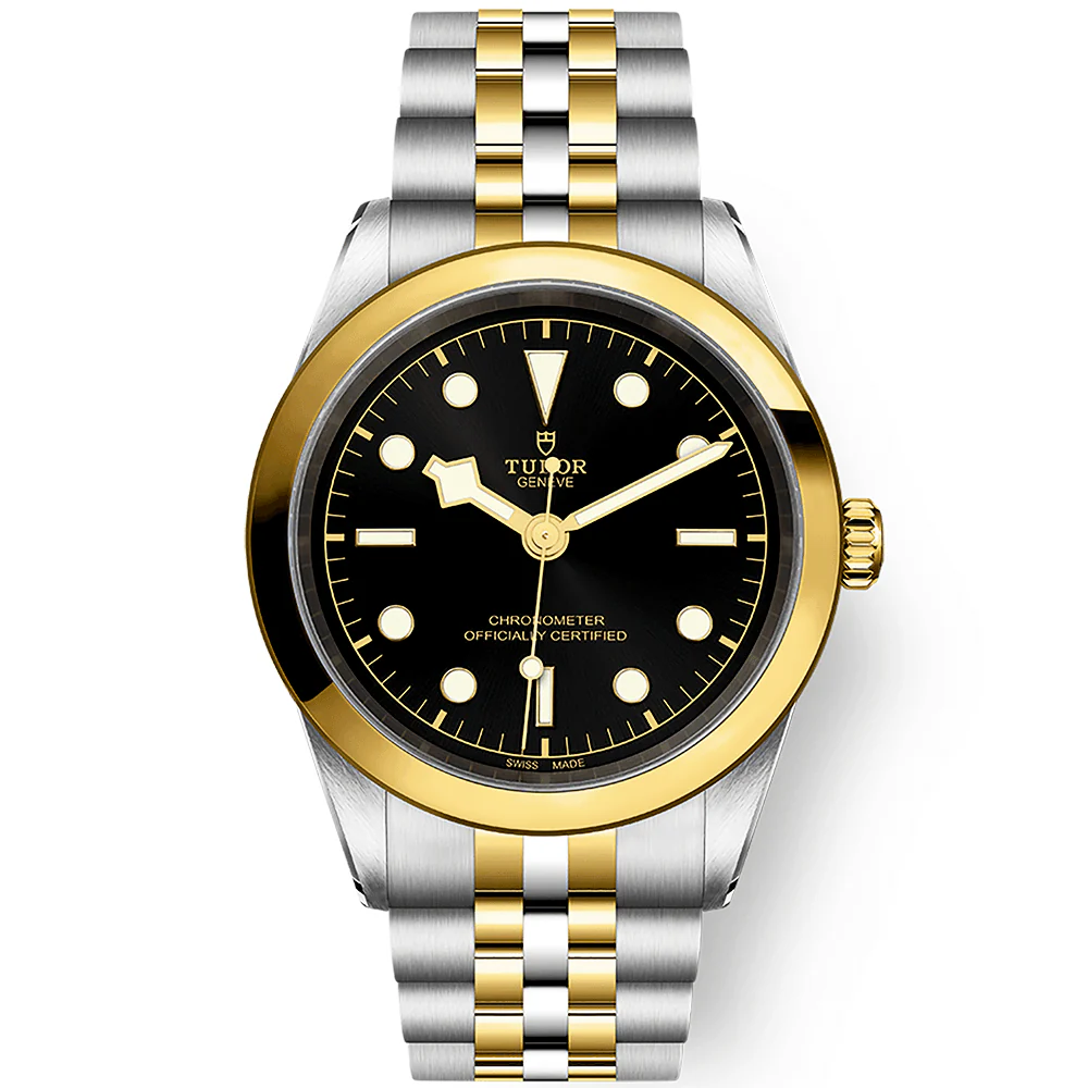 Black Bay 41mm S&G Black Dial Automatic Men's Bracelet Watch