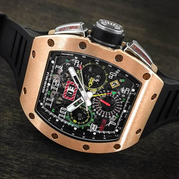 οΏ½οΏ½γ°οΏ½οΏ½οΏ½Best selling specialsοΏ½οΏ½γ°οΏ½οΏ½οΏ½-RICHARD MILLE RM 11-02 Automatic Flyback Chronograph Dual Time Zone Rose Gold