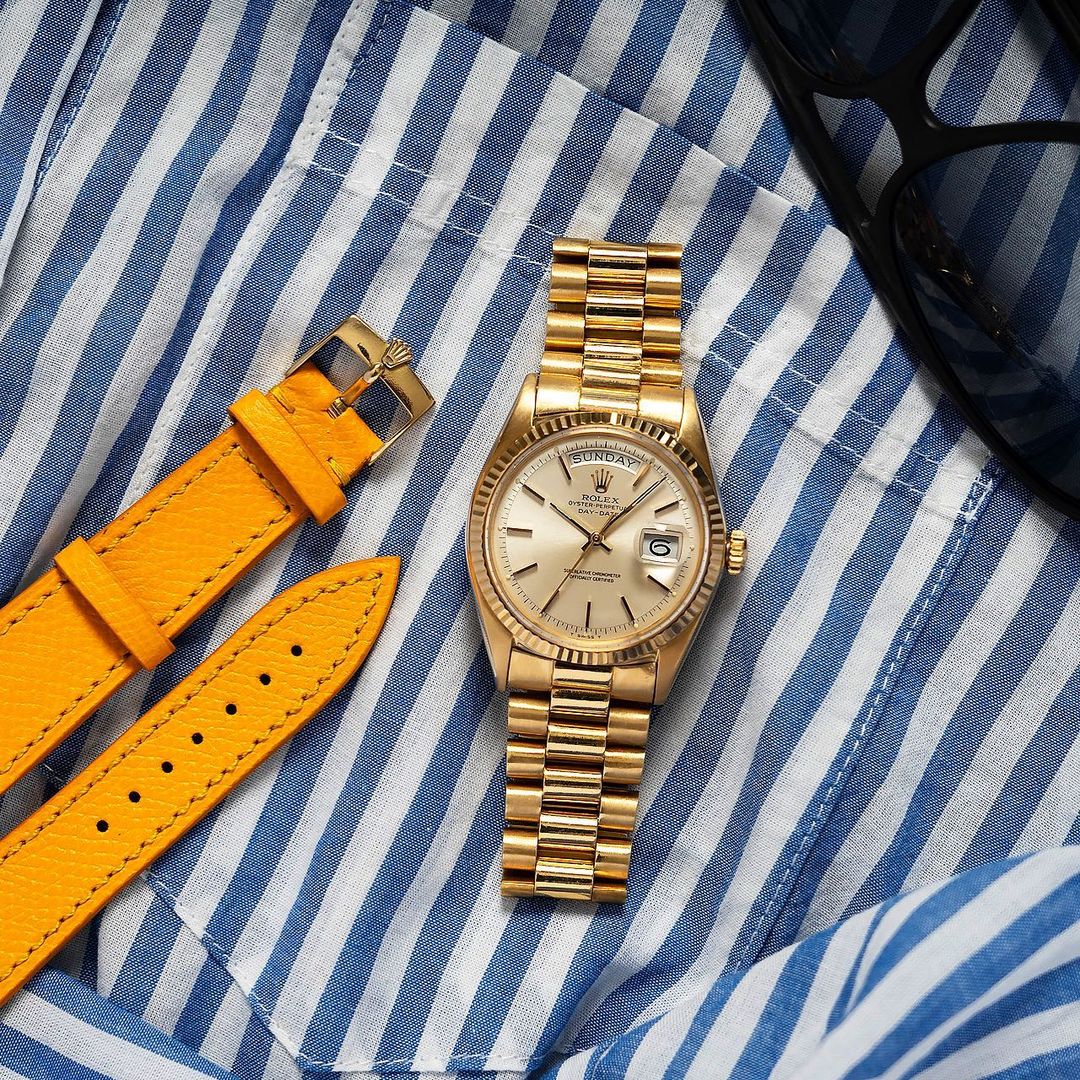 228238 DAY-DATE 40 YELLOW GOLD