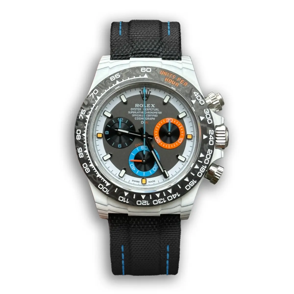 DIW Rolex Cosmograph Daytona ref.116500LN Grey and White Dial