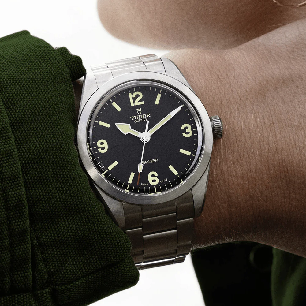 Ranger 39mm Steel Automatic Men's Bracelet Watch