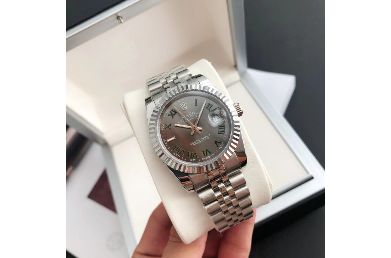 Rolex Datejust 36/28mm SS/SS Jub Grey/Rmn