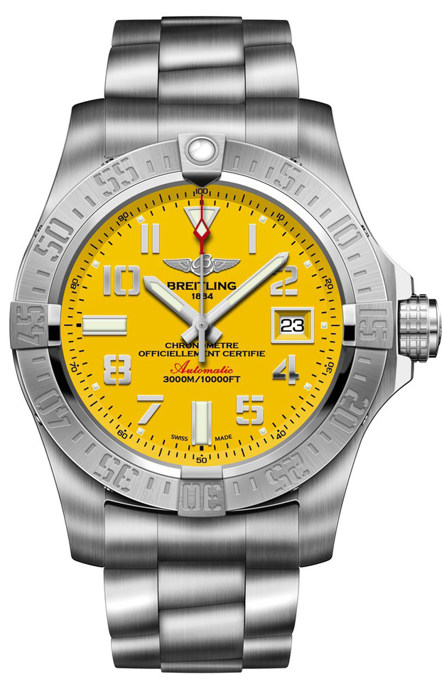 Avenger II Seawolf Yellow Dial 45mm