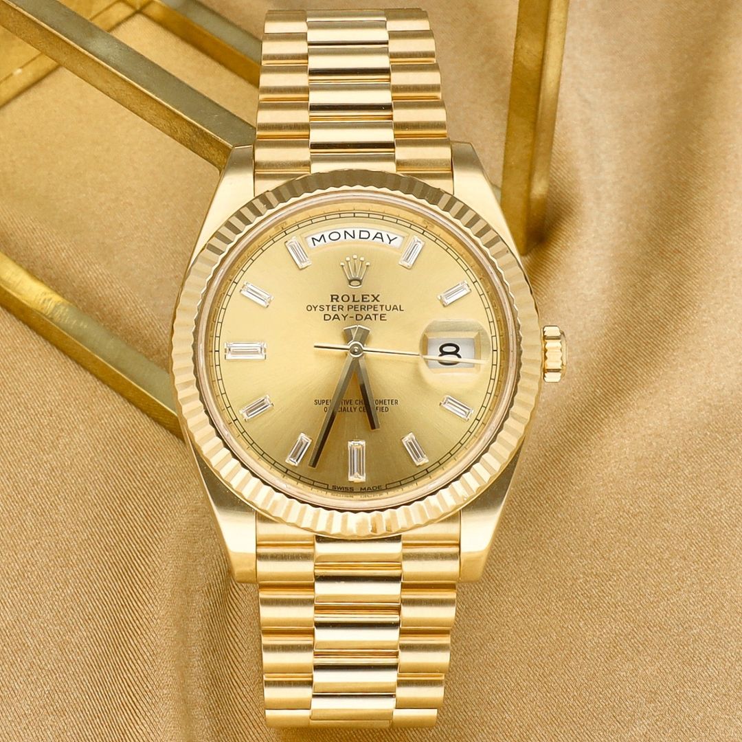 228238 DAY-DATE 40 YELLOW GOLD