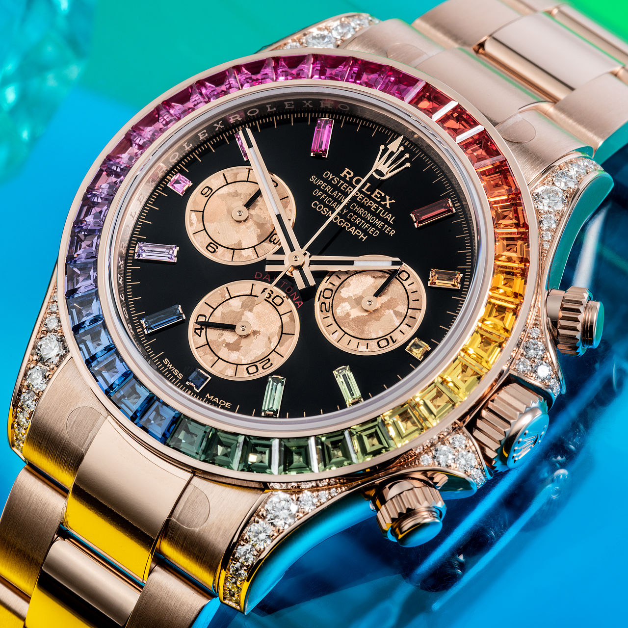 Cosmograph Daytona 116595 "Rainbow" Brand New "Very Rare"