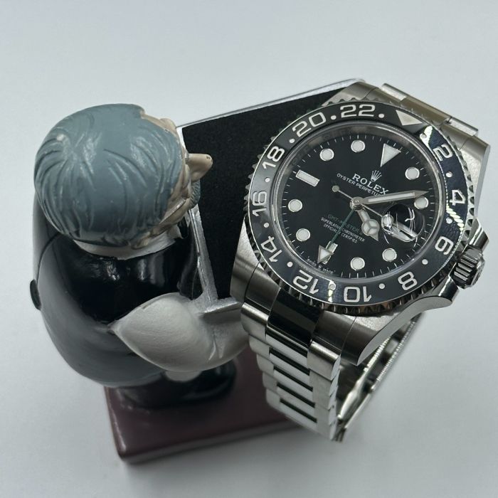 Rolex GMT Master ll Automatic Black Dial Steel Men's Watch M126710GRNR-0004
