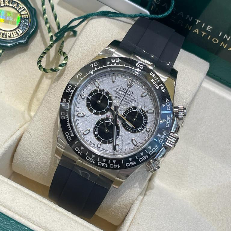 Rolex Cosmograph Daytona White Gold Meteorite 116519LN Replica