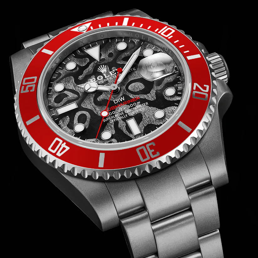 DiW Rolex Submariner PLUTO Rolex DiW Blackwater Ghost
