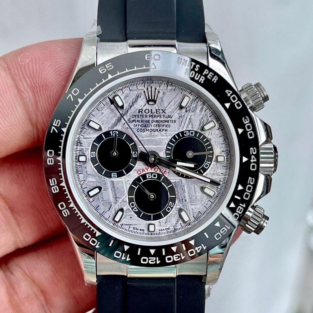 Rolex Cosmograph Daytona White Gold Meteorite 116519LN Replica