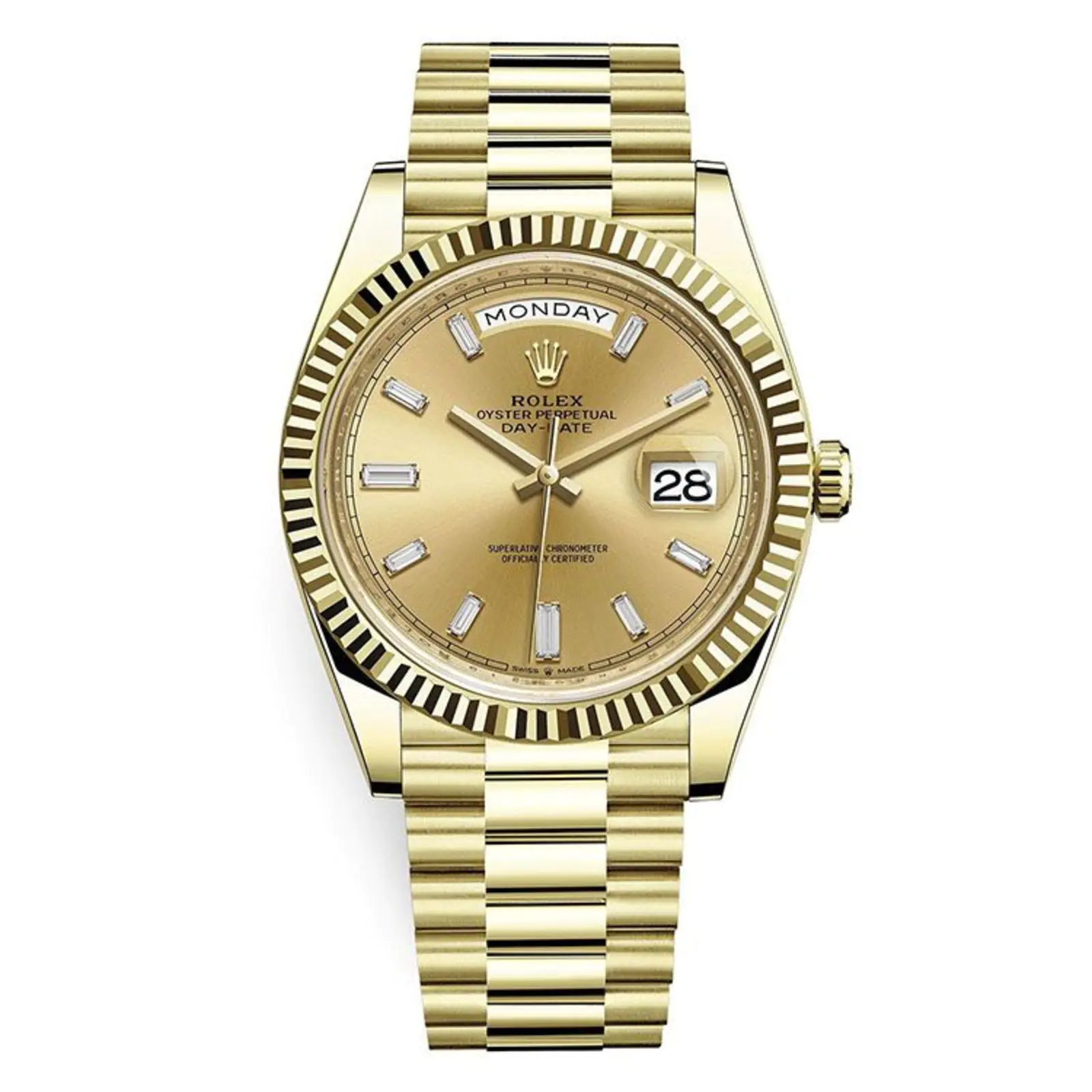 228238 DAY-DATE 40 YELLOW GOLD