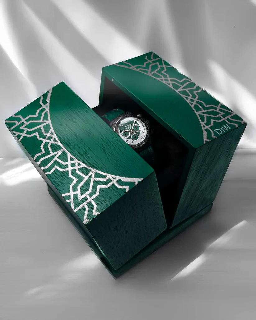 DiW Rolex Graphite Daytona RAMADAN 40mm Watch