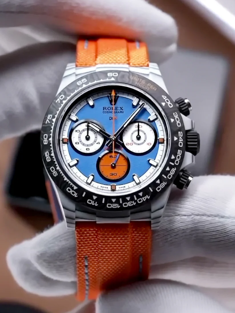 Quartz Fiber Rolex DiW Daytona VELOCE