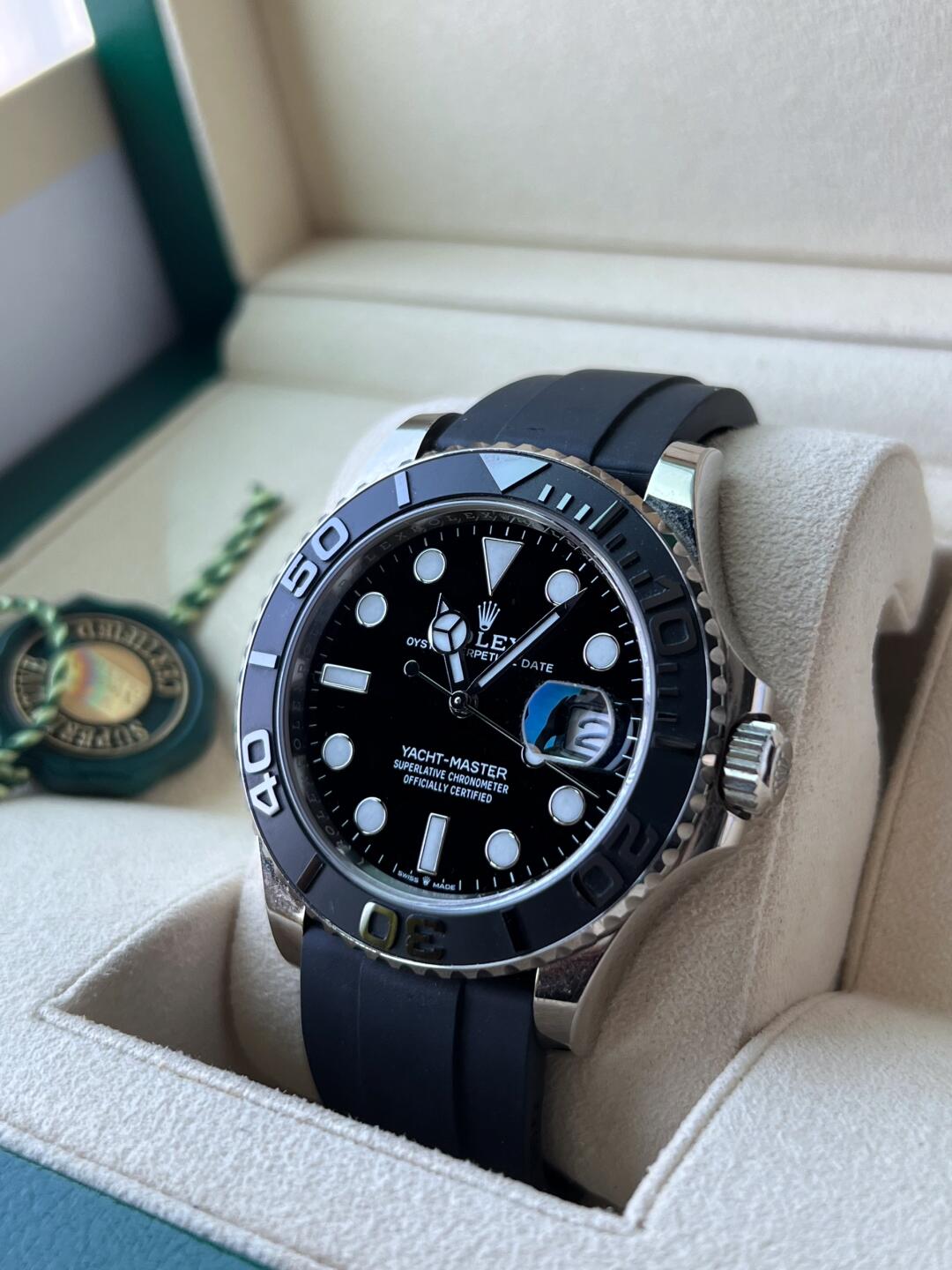 Rolex Yacht-Master Black Ceramic Bezel 42mm 226659-0002