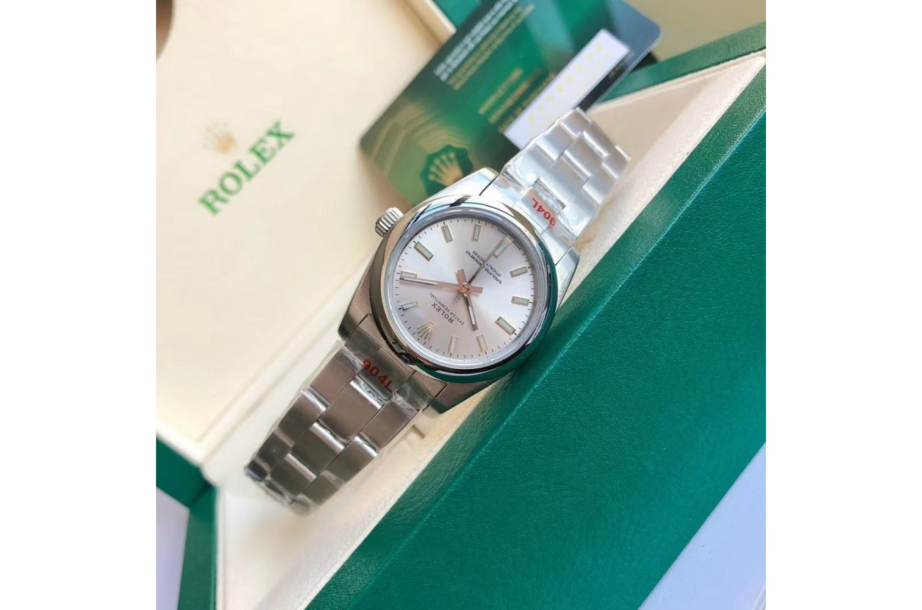 Rolex Oyster Perpetual 31/41mm SS/SS Sliver/Stk