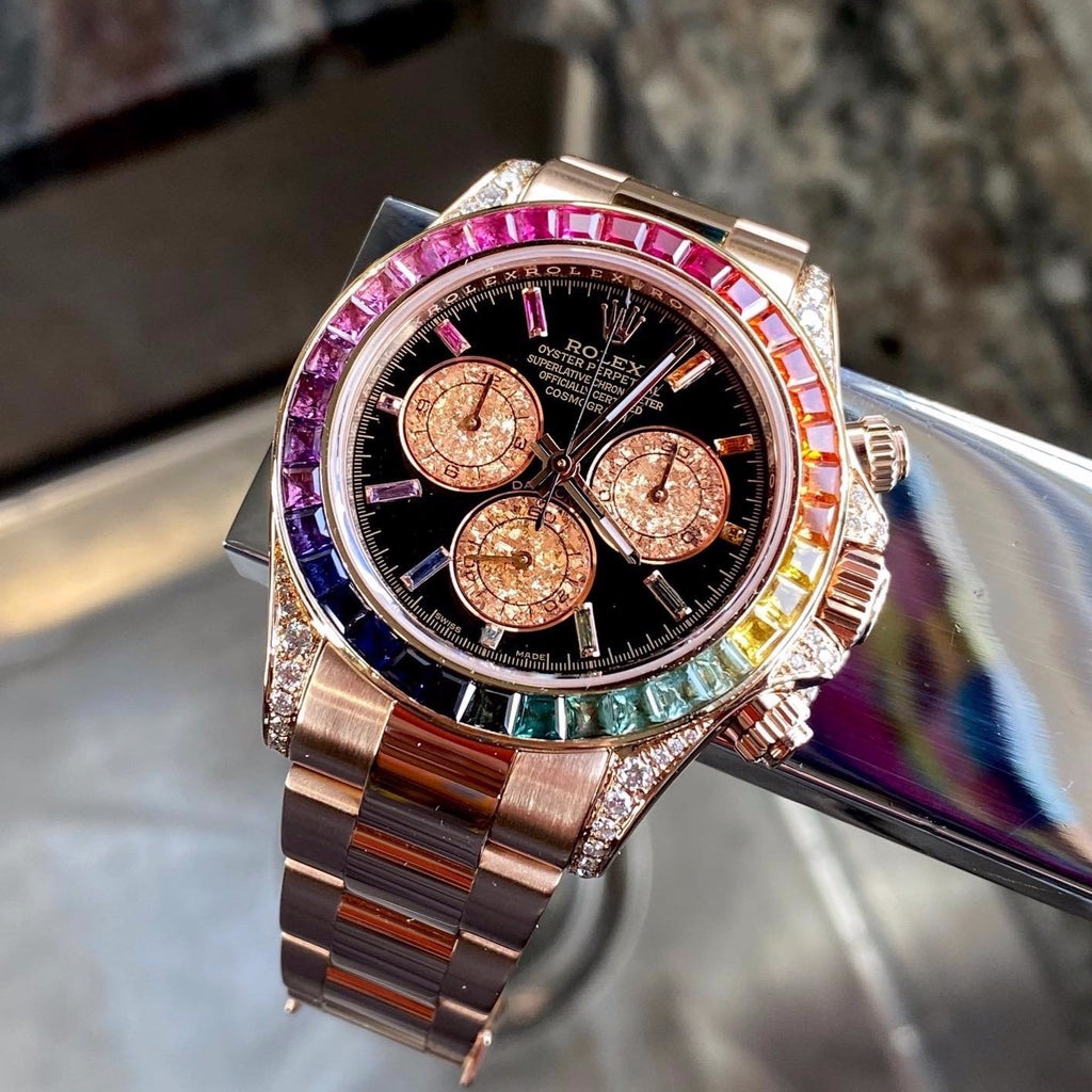 Cosmograph Daytona 116595 "Rainbow" Brand New "Very Rare"