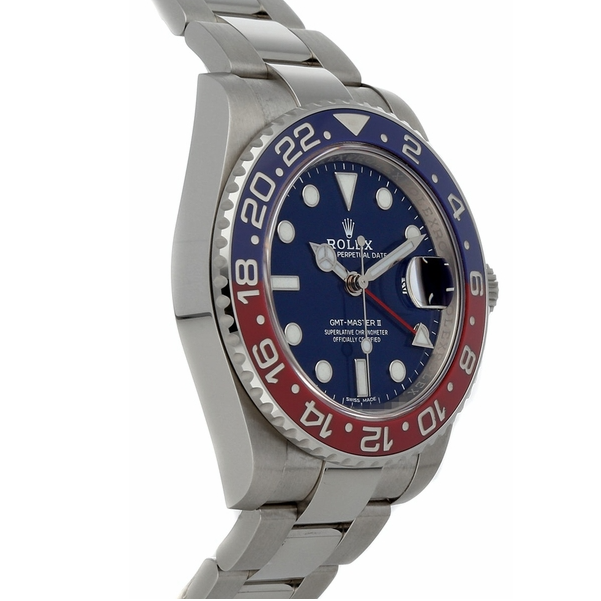 Rolex GMT-Master II Pepsi Blue Dial Men's Watch 126719BLRO-0003
