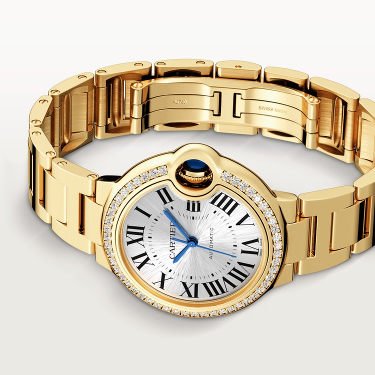 BALLON BLEU Diamond Yellow Gold 33mm