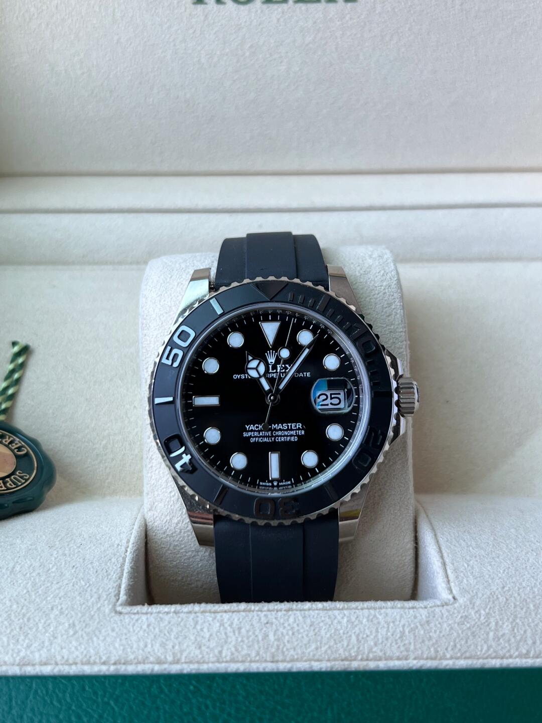 Rolex Yacht-Master Black Ceramic Bezel 42mm 226659-0002