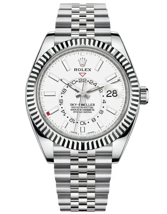 Rolex Sky-Dweller 42mm Black Dial Oyster Bracelet Men's Watch 326939