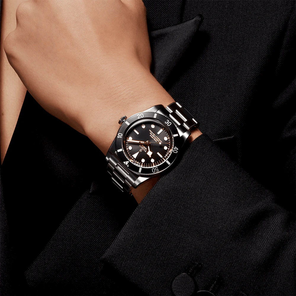 Black Bay 54 37mm Black Dial & Bezel Automatic Bracelet Watch