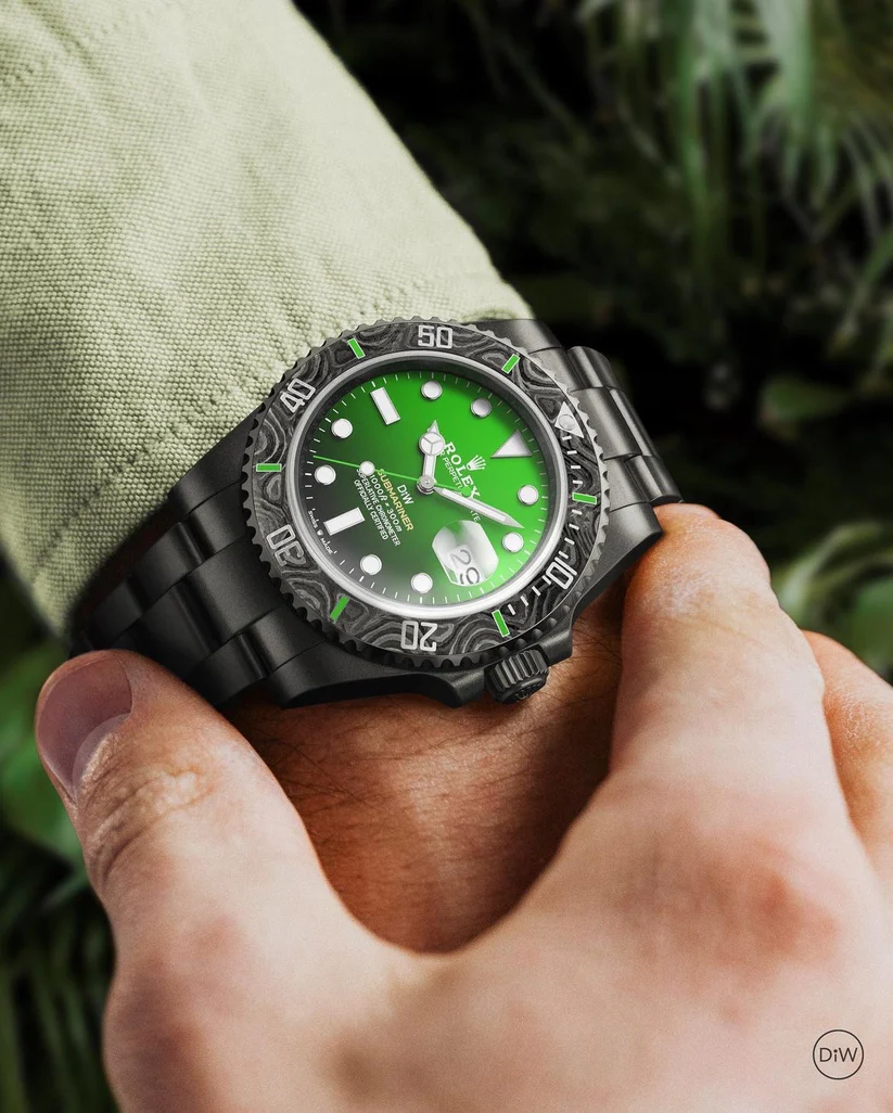DiW Rolex Submariner PARAKEET