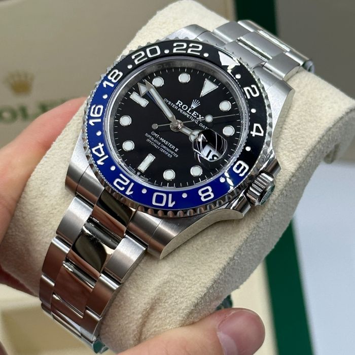 Rolex GMT Master ll Batman Oyster Bracelet Men's Watch M126710BLNR-0003