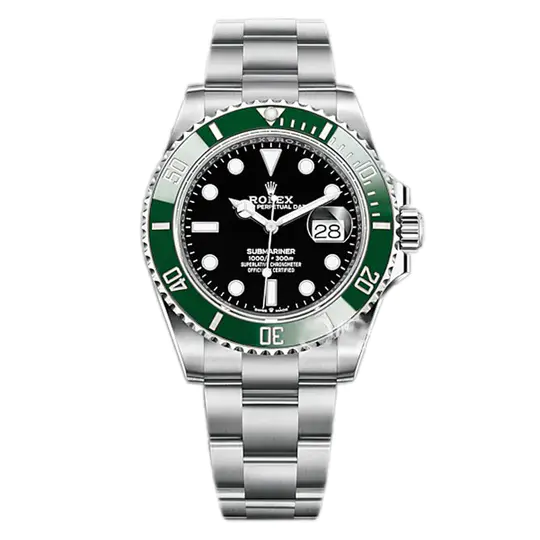 Rolex Submariner Date Hulk Oystersteel Men's Watch 116610LV-0002