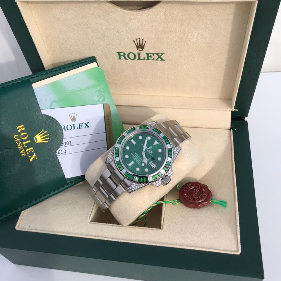 Submariner Date 116659SABR 18K White Gold Diamonds Sapphires UNWORN Replica