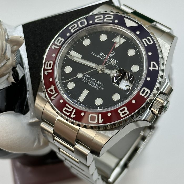 Rolex GMT Master II Pepsi Oystersteel Men's Luxury Watch M126710BLRO-0002