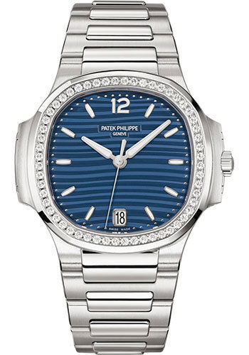 Patek Philippe Nautilus Ladies Automatic – 35.2 mm – Steel – Blue Opaline Dial – 7118/1200A-001