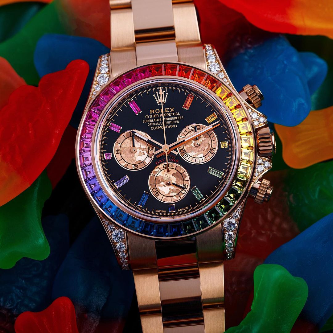 Cosmograph Daytona 116595 "Rainbow" Brand New "Very Rare"