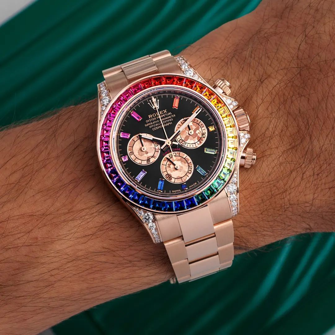 Cosmograph Daytona 116595 "Rainbow" Brand New "Very Rare"