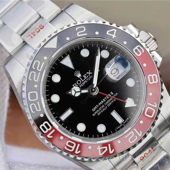 Rolex GMT-Master II Coke Black Dial Men's Watch 16710