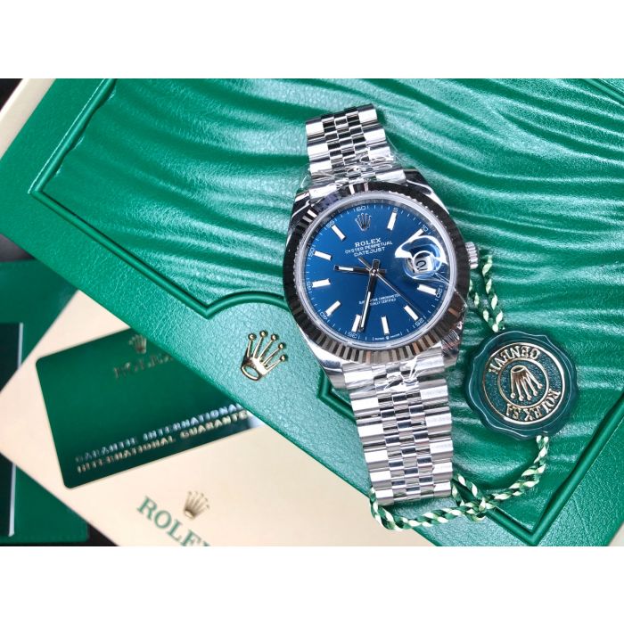 Rolex Datejust 41 Blue Dial Men's Watch 126334-0002