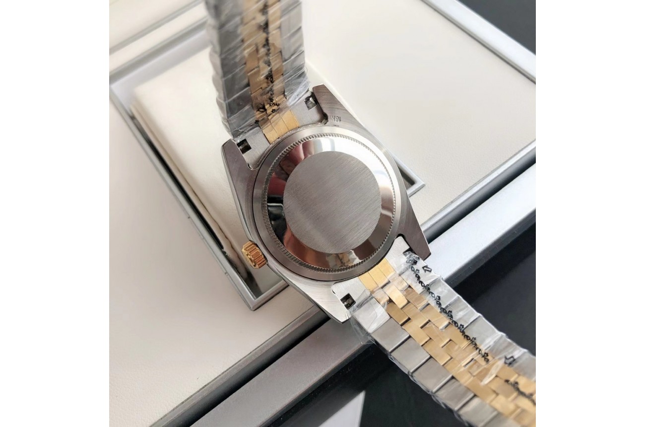 Rolex Datejust 36/28mm RG/SS Jub Grey/Rmn