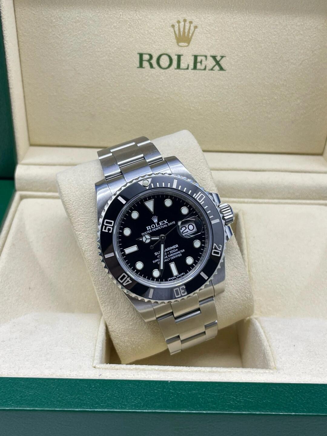 Rolex Submariner Date Black Dial Men's Watch 116610LN-0001