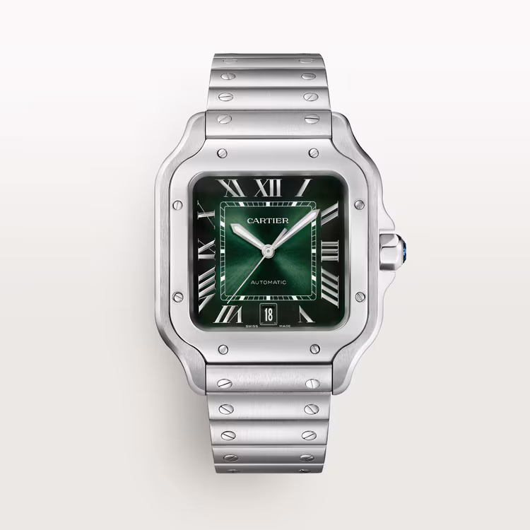 Cartier Santos Large Green
